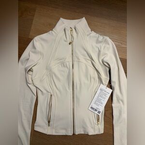 Ivory Lululemon Cropped Define Jacket Size 6